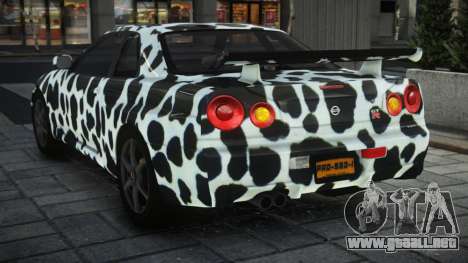 Nissan Skyline R34 GT-R V-Spec II Nur S1 para GTA 4