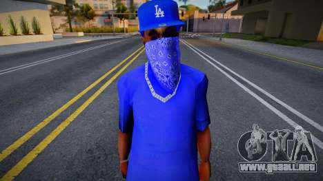 Blood N Crip - Gangsta Ped para GTA San Andreas
