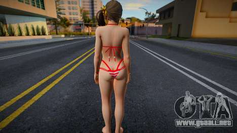 Misaki (Blood Moon Bikini) from Dead Or Alive X para GTA San Andreas
