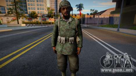 Soldado estadounidense de CoD WaW v5 para GTA San Andreas
