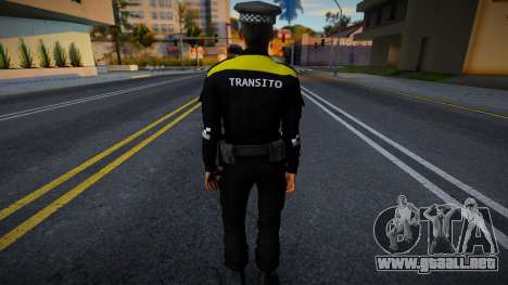 Oficial de la Policía de Tránsito de México para GTA San Andreas