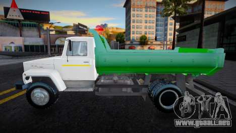 Camión volquete GAZ 3309 para GTA San Andreas