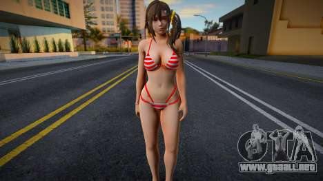 Misaki (Blood Moon Bikini) from Dead Or Alive X para GTA San Andreas