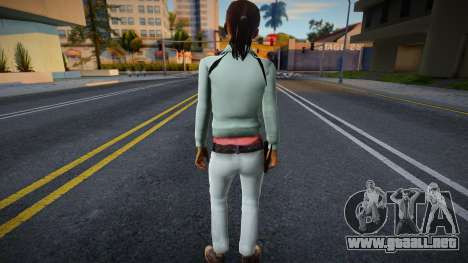 Zoe (White V2) de Left 4 Dead para GTA San Andreas
