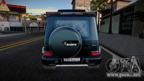 Mercedes-Benz G 63 AMG (Verginia) para GTA San Andreas