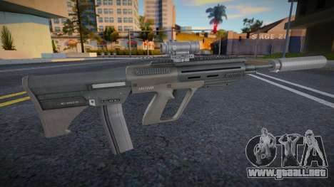 GTA V Vom Feuer Military Rifle v6 para GTA San Andreas