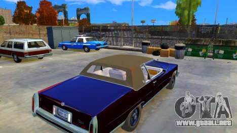 Cadillac Fleetwood Brougham 1985 Coupé para GTA 4