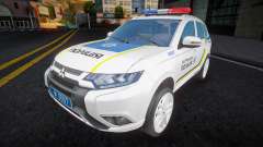 Mitsubishi Outlander Patrulla Policía de Ucrania