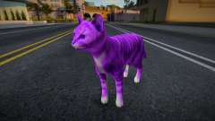 Gato púrpura para GTA San Andreas