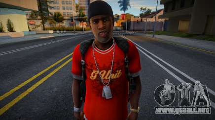 Gangster G-unidad para GTA San Andreas