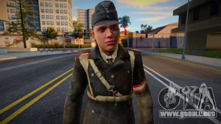 Soldado de la Wehrmacht v1 para GTA San Andreas