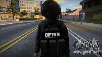 Soldado mexicano del OP100 para GTA San Andreas