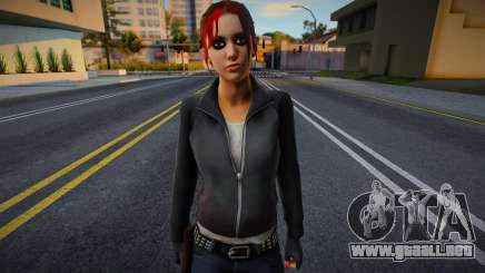 Zoe (Reskin) de Left 4 Dead 1 para GTA San Andreas