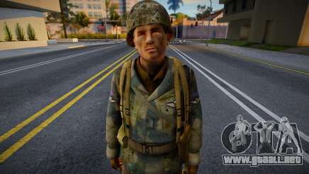 Soldado británico v3 para GTA San Andreas