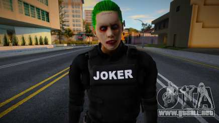 Joker con uniforme de fuerzas especiales v2 para GTA San Andreas