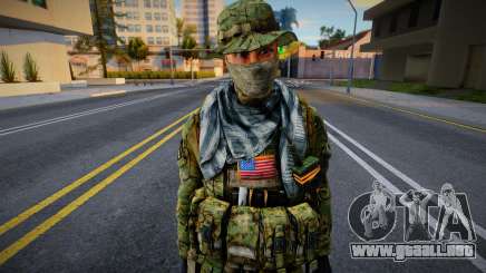 Francotirador de Medal of Honor Warfighter para GTA San Andreas