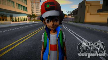 Ash Ketchum from Pokemon Journeys para GTA San Andreas
