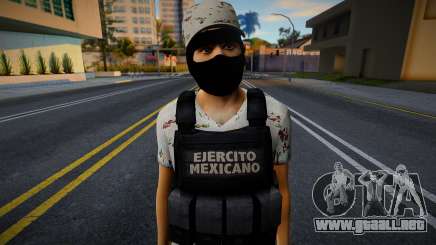 Fuerzas Armadas mexicanas v3 para GTA San Andreas