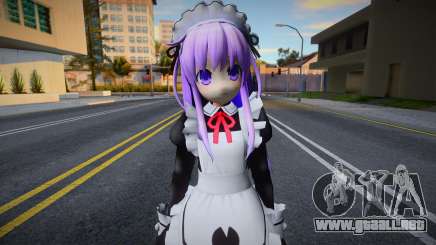 Nepgear (Maid Outfit) from Hyperdimension Neptun para GTA San Andreas