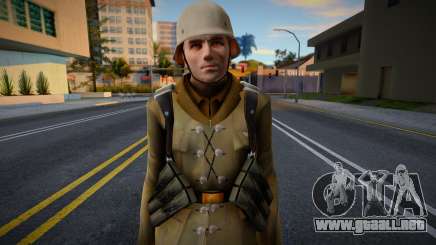 Soldado alemán del Día de la Derrota 1 (africano para GTA San Andreas