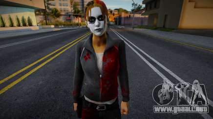 Zoe (Harley Quinn) de Left 4 Dead para GTA San Andreas