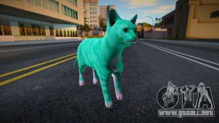 Gato Turquesa para GTA San Andreas