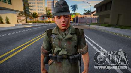 Soldado de la Wehrmacht V3 para GTA San Andreas