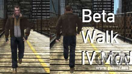 IV Beta Walkstyle para GTA 4