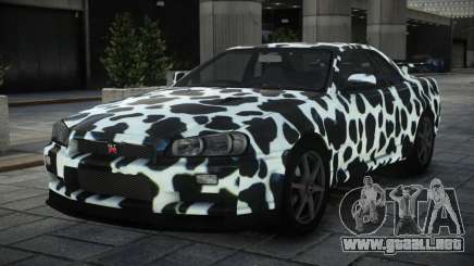 Nissan Skyline R34 GT-R V-Spec II Nur S1 para GTA 4