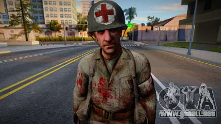 Soldado estadounidense de CoD WaW v2 para GTA San Andreas