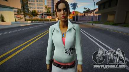 Zoe (White V2) de Left 4 Dead para GTA San Andreas