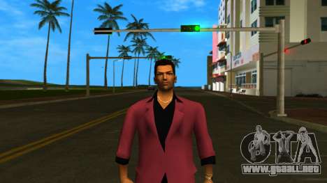 Tommy en Red SUIT HD para GTA Vice City