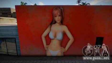 Honoka Mural v1 para GTA San Andreas
