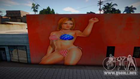 Mural Tina para GTA San Andreas
