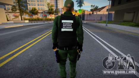 Policía venezolano de GNB para GTA San Andreas