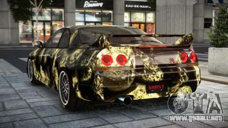 Nissan Skyline R33 GT-R V-Spec S3 para GTA 4