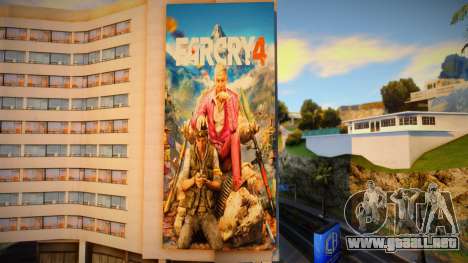 Far Cry Series Billboard v4 para GTA San Andreas