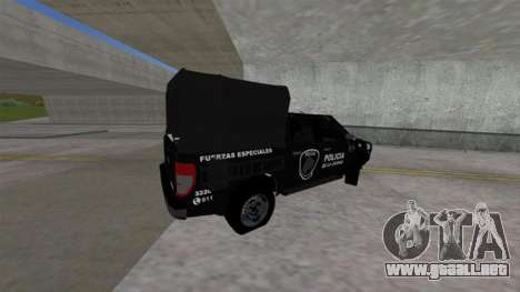Ford Ranger Fuerzas Espaciales Policia Argentina para GTA San Andreas