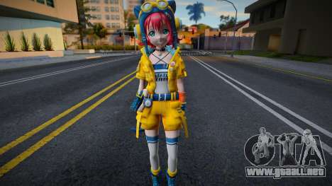 Ruby - Love Live (Recolor) para GTA San Andreas