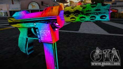 Tec9 Multicolor para GTA San Andreas