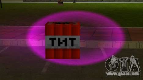 TNT Minecraft para GTA Vice City