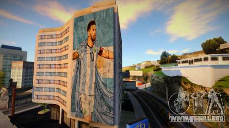 New Billboards with Lionel Messi para GTA San Andreas