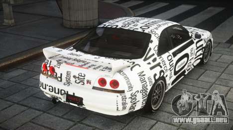 Nissan Skyline R33 GT-R V-Spec S1 para GTA 4