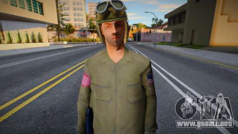 US Tank crewman ww2, Tanquista US ww2, Tanquist para GTA San Andreas