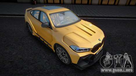 BMW X6 2021 Tuning para GTA San Andreas