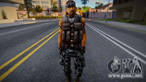 Guerrilla (Camo) de Counter-Strike Source para GTA San Andreas