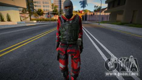 Ártico (Urban Infiltrator Red) de Counter-Strike para GTA San Andreas