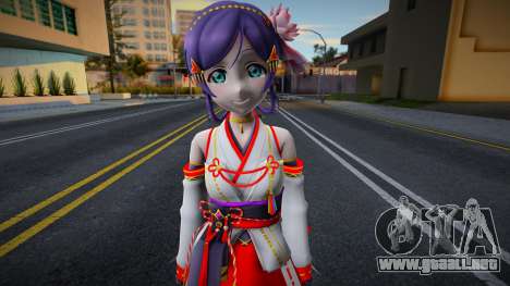 Nozomi - Love Live para GTA San Andreas