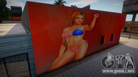 Mural Tina para GTA San Andreas