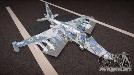 Sukhoi 25 Ukrainian Air Force para GTA San Andreas